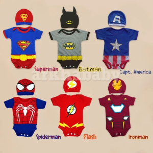 Jumper Bayi Motif HERO