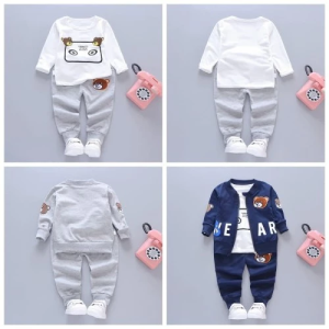 Anak Mantel Celana panjang kaos Pakaian Bayi Laki-Laki